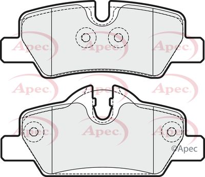 Brake Pad Set APEC PAD2029