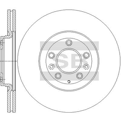 спирачен диск Hi-Q SD4449