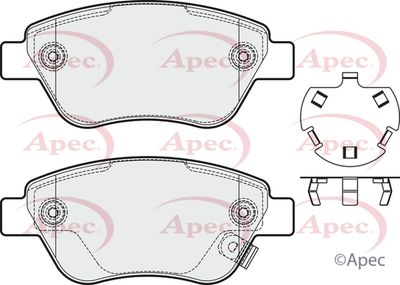 Brake Pad Set APEC PAD2002