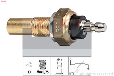 Snímač, teplota chladiva KW 530 068