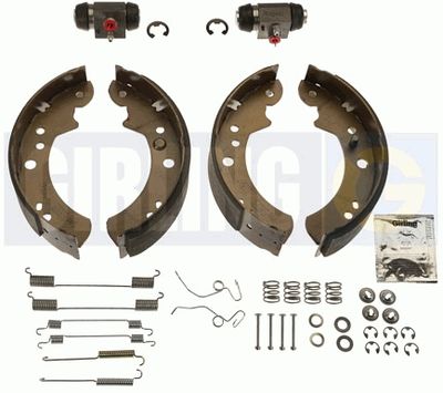 Комплект тормозных колодок GIRLING 5216801 для FORD P100