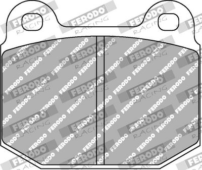 BREMSBELAGSATZ SCHEIBENBREMSE FERODO RACING FCP116R 1