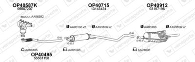 ABGASANLAGE VENEPORTE 400743