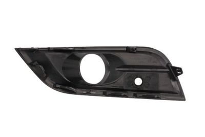 Voorbumper afdekking Voor Rechts (met mistlampgaten, met parkeersensor gaten, plastic, zwart) past: RENAULT KOLEOS II HC 04.16-