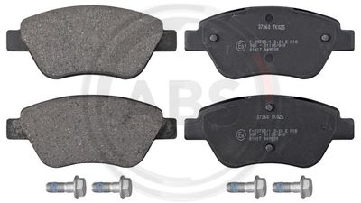 Комплект тормозных колодок, дисковый тормоз A.B.S. 37360 для FIAT ALBEA