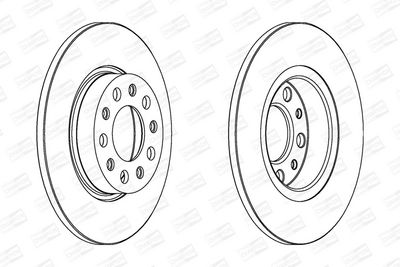 BREMSSCHEIBE CHAMPION 562301CH 1