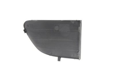 Voorbumper afdekking Voor Links (plastic, zwart, certificaat TÜV) past: FIAT PUNTO EVO 07.08-03.12