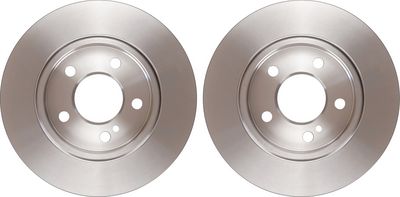 Brake disc Achter Links/Rechts past: MERCEDES A (W176), B SPORTS TOURER (W246, W242), CLA (C117) 1.5D-2.2D 11.11-03.19