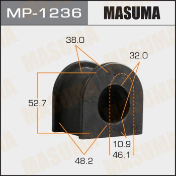 Втулка, стабилизатор MASUMA MP-1236 для TOYOTA HILUX