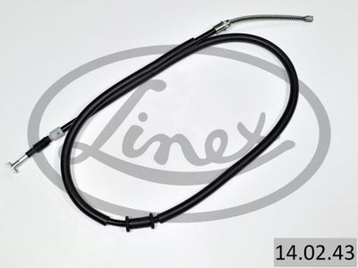 Тросик, cтояночный тормоз LINEX 14.02.43 для FIAT PALIO