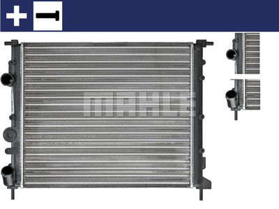 Радиатор, охлаждение двигателя MAHLE CR 449 000S для DACIA SOLENZA