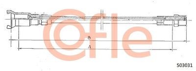 Linka tachografu COFLE 92.S03031