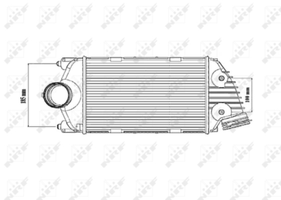 Интеркулер WILMINK GROUP WG1723763 для PORSCHE 911