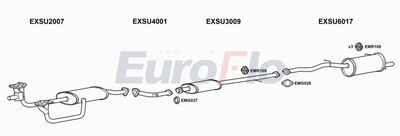 Układ wydechowy EUROFLO SULEG182001A00