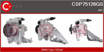 CASCO Hydraulikpumpe, Lenkung Genuine (CSP75126GS)