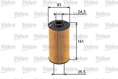 VALEO 586570 Масляный фильтр  для BMW 5 (Бмв 5)