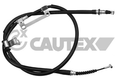 Тросик, cтояночный тормоз CAUTEX 763224 для KIA CLARUS