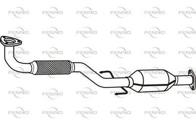 Катализатор FENNO P9734CAT для HYUNDAI TRAJET