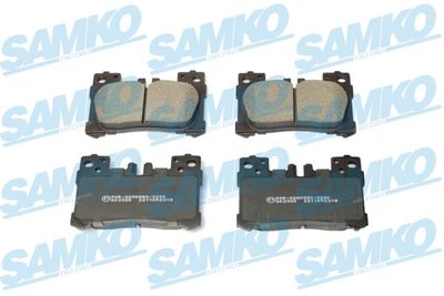Комплект тормозных колодок, дисковый тормоз SAMKO 5SP2318 для LEXUS LC