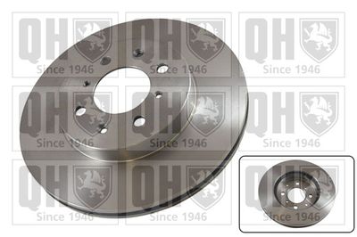Тормозной диск QUINTON HAZELL BDC4372 для HONDA INSIGHT