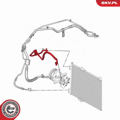 CONDUCTA PRESIUNE VARIABILA AER CONDITIONAT ESEN SKV 43SKV596 4