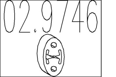 TAMPON CAUCIUC AMORTIZOR ESAPAMENT