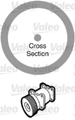 O-ring voor airconditioning (prijs per 20szt., 21,89x27,13x2,62mm)