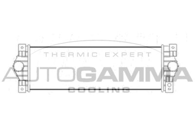 AUTOGAMMA 104436 Интеркулер  для SSANGYONG REXTON (Сан-янг Реxтон)
