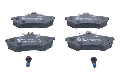 Brake Pad Set, disc brake 13.0460-2957.2