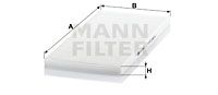 Filter, kupéventilation MANN-FILTER CU 3942