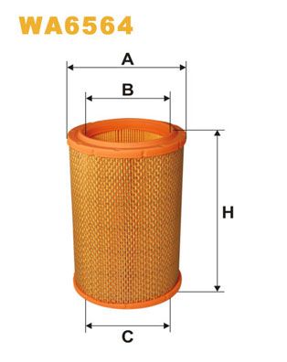 Air Filter WIX FILTERS WA6564