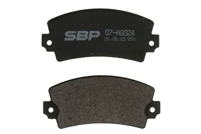 Remblokken set Voor dikte11,5mm