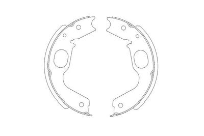 Kavo Parts Stabdžių trinkelių komplektas