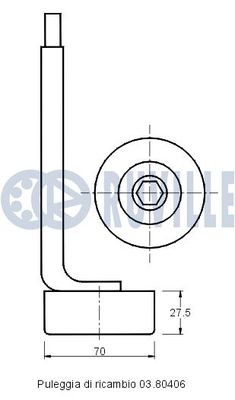 INTINZATOR CUREA CUREA DISTRIBUTIE RUVILLE 541091 1