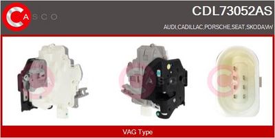 Zámek dveří CASCO CDL73052AS