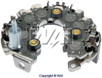 Pont de diodes d'alternateur WAI — 12V, 13,005cm