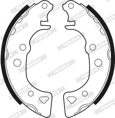 BREMSBACKENSATZ FERODO FSB232 2