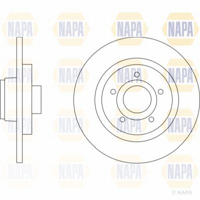 Brake Disc NAPA PBD8617