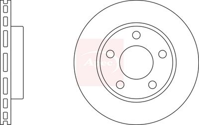 APEC Brake Disc DSK2380