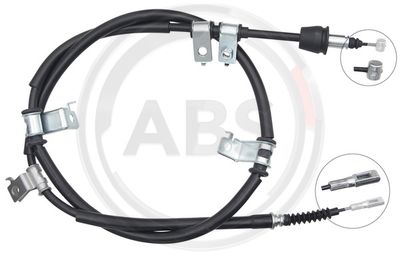 Тросик, cтояночный тормоз A.B.S. K18550 для HYUNDAI i30