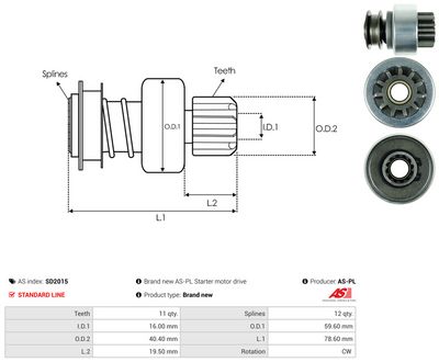 Vorschau Freilaufgetriebe, Starter Ansicht 4