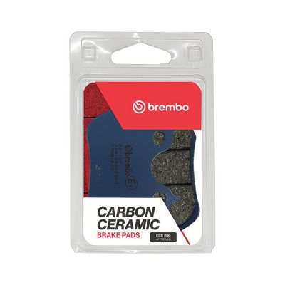 Brake pads Achter/Voor, beoogd gebruik: route, materiaal: keramisch / koolstof-CC, 63,4x97,3x8mm