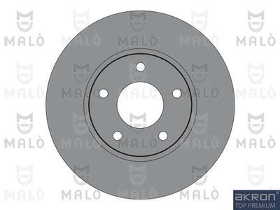 AKRON-MALÒ 1110393 Тормозные диски  для NISSAN JUKE (F15) 1.6 LPG