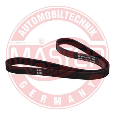 Ozubený klinový remeň MASTER-SPORT GERMANY 6PK1180-PCS-MS