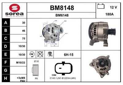 GENERATOR SNRA BM8148