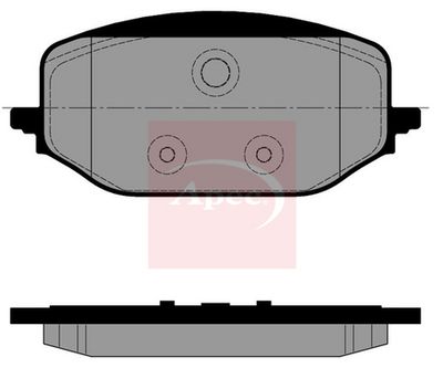 DriveTec Brake Pads DBPPAD3875