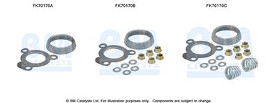 Монтажен комплект, изпускателна тръба BM Catalysts FK70170