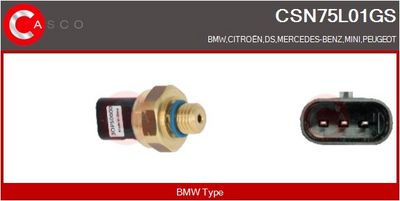 SENZOR PRESIUNE ULEI CASCO CSN75L01GS