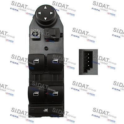 SIDAT 5.145222A2 Кнопка стеклоподьемника  для BMW X3 (Бмв X3)