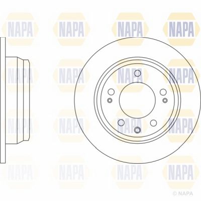 Brake Disc NAPA PBD8573